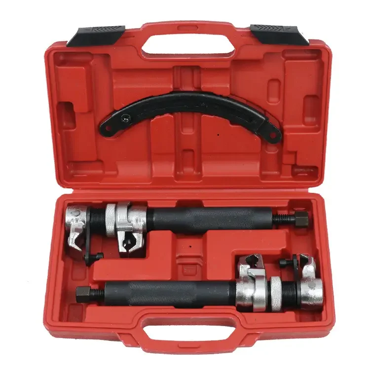 Heavy Duty Coil Spring Compressor Strut Remover Installer Tool Automotive Coil Spring Compressor Kit with Safety Jaws
Heavy Duty Coil Spring Compressor Strut Remover Installer Tool Automotive Coil Spring Compressor Kit with Safety Jaws