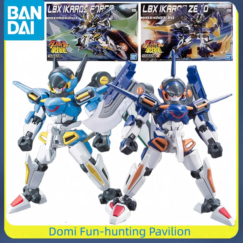 Bandai оригинальная серия LBX Danball Senki Plamo, аниме-фигурка Ikaros Zero Ikaros Force, сборная модель, подвижные экшн-игрушки
Bandai оригинальная серия LBX Danball Senki Plamo, аниме-фигурка Ikaros Zero Ikaros Force, сборная модель, подвижные экшн-игрушки