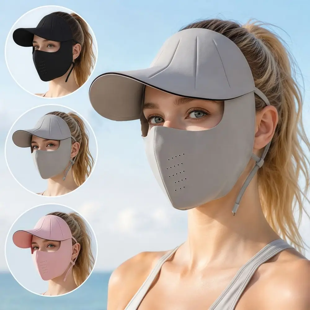 New Sun Protection Full Face Mask Cool Fabric UV Protection Mask with Brim All-in-one Breathable Cycling Mask Summer Outdoor
New Sun Protection Full Face Mask Cool Fabric UV Protection Mask with Brim All-in-one Breathable Cycling Mask Summer Outdoor