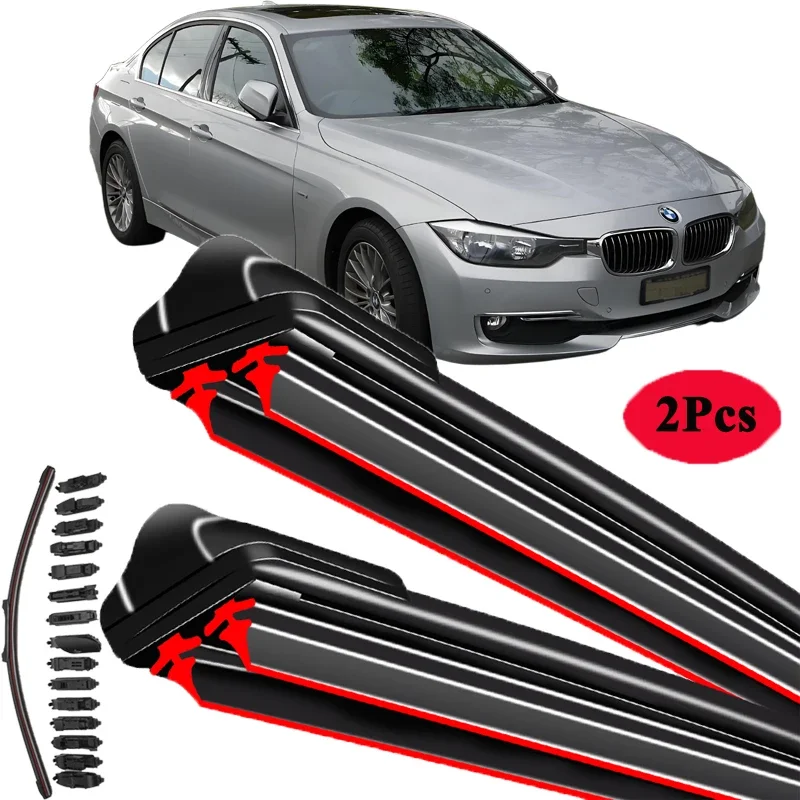 For BMW 3 Series F30 F31 F34 F35 F80 318I 320I 323I 325I 328I 330I 335I 340I 328D 335D 330E Double Rubber Car Wiper Blade Winter
For BMW 3 Series F30 F31 F34 F35 F80 318I 320I 323I 325I 328I 330I 335I 340I 328D 335D 330E Double Rubber Car Wiper Blade Winter