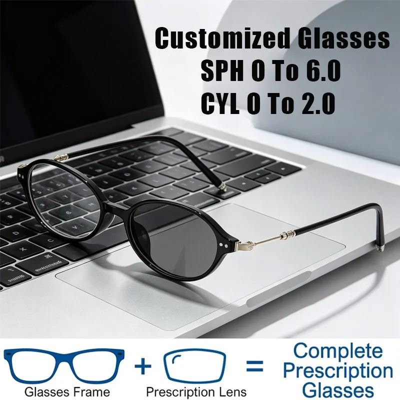 Customised Small Oval Frame Literary Style Eyewear Far Sight Near Sight Custom Women's INS Style Anti-Blue Light Goggles
Customised Small Oval Frame Literary Style Eyewear Far Sight Near Sight Custom Women's INS Style Anti-Blue Light Goggles