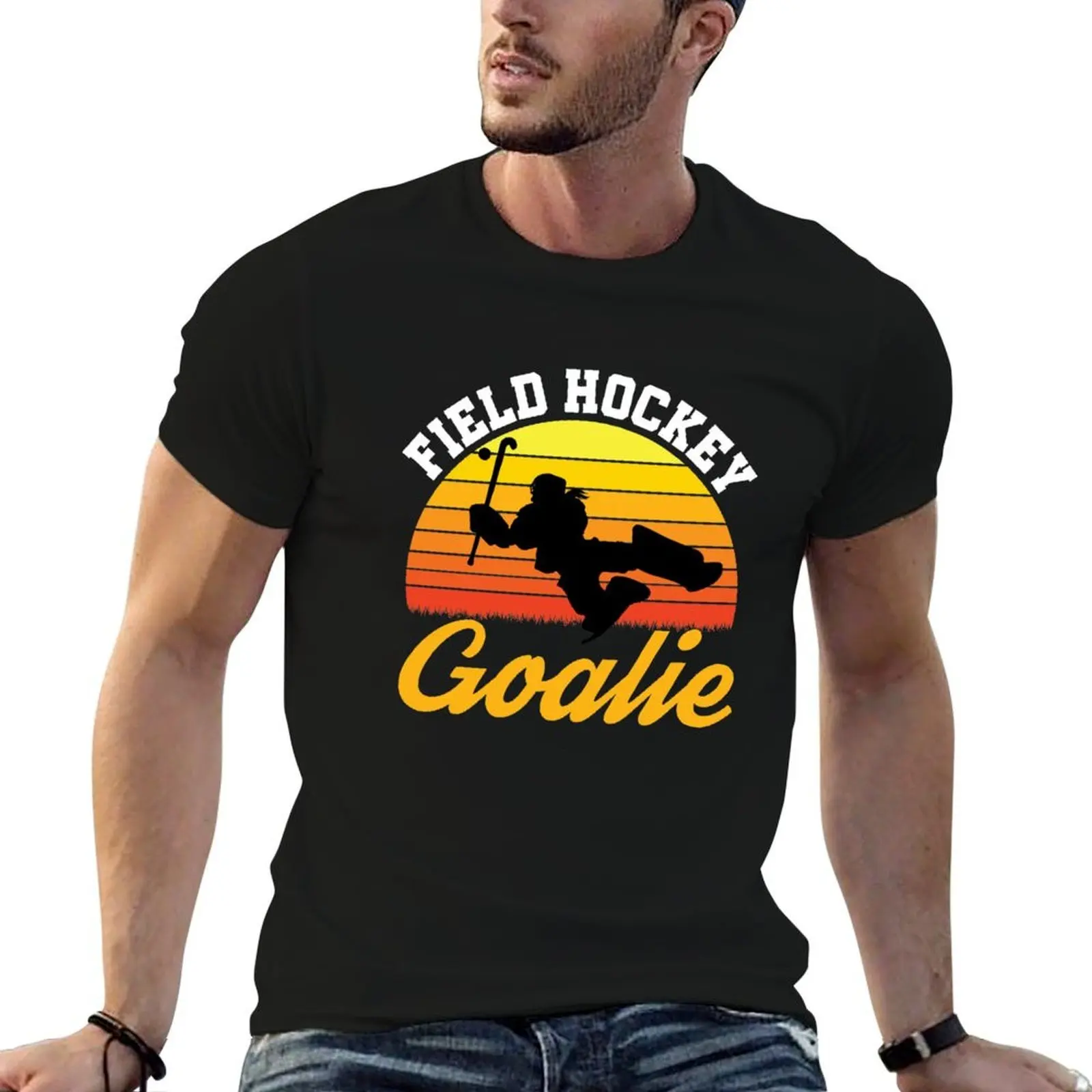 Field Hockey Goalie T-Shirt cotton t shirts high quality t shirt for man t shirts for man cotton soft T-shirt
Field Hockey Goalie T-Shirt cotton t shirts high quality t shirt for man t shirts for man cotton soft T-shirt