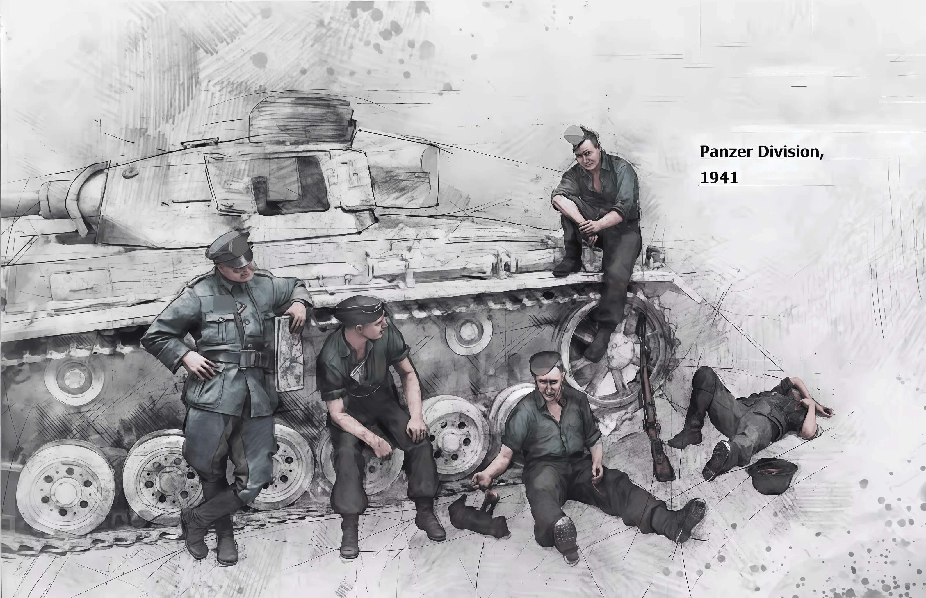 1: 35 Resin Model Kit GK, 5 Armored Soldiers and Cats Resting, Unpainted, Needs To Be Assembled
1: 35 Resin Model Kit GK, 5 Armored Soldiers and Cats Resting, Unpainted, Needs To Be Assembled