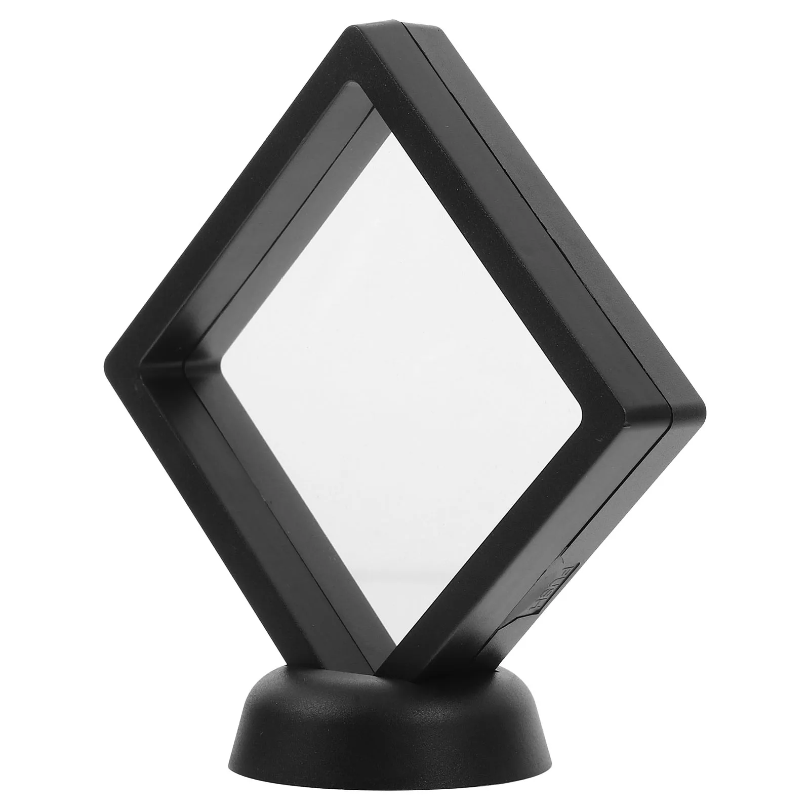 Transparent Display Stand 3D Floating Frame Coin Storage Jewelry Box Plastic PE Film Material Home Office Decor
Transparent Display Stand 3D Floating Frame Coin Storage Jewelry Box Plastic PE Film Material Home Office Decor