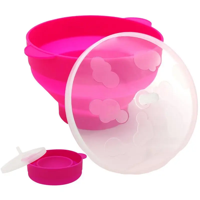 Microwave popcorn machine bucket Silicone Popcorn Bowl Microwave Small Flower Lid Collapsible BPA Free Microwave Popcorn Popper
Microwave popcorn machine bucket Silicone Popcorn Bowl Microwave Small Flower Lid Collapsible BPA Free Microwave Popcorn Popper