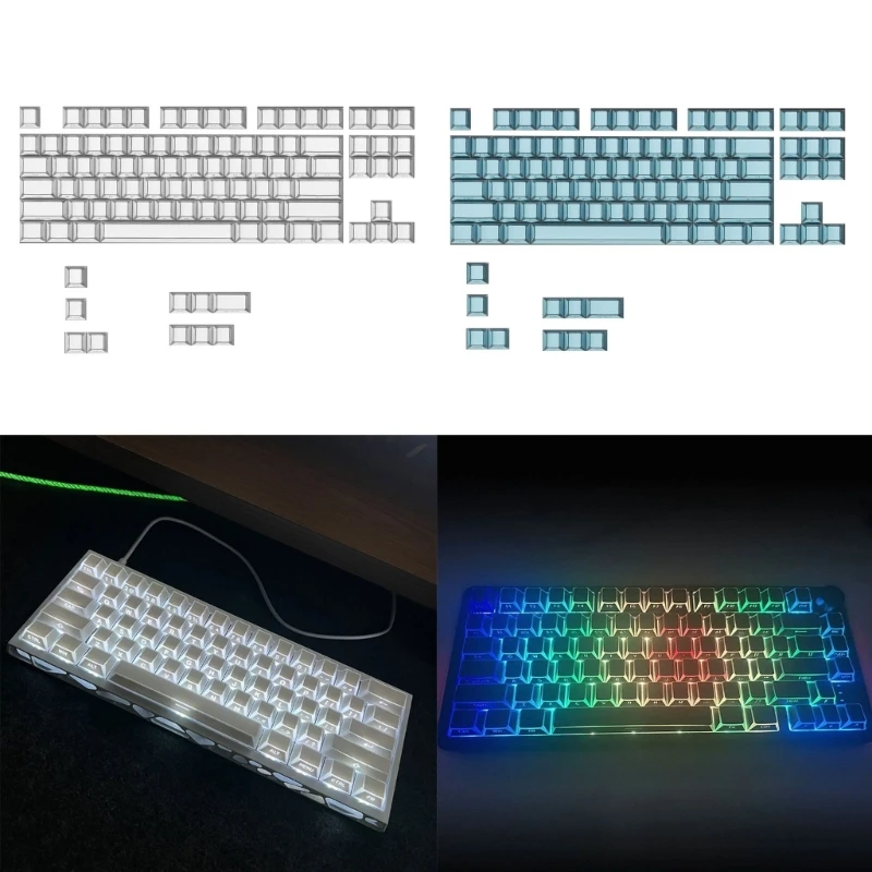 97Key PBT Fold Through Keycaps For Switches With Side Printed Legends And Original Profile F19E
97Key PBT Fold Through Keycaps For Switches With Side Printed Legends And Original Profile F19E