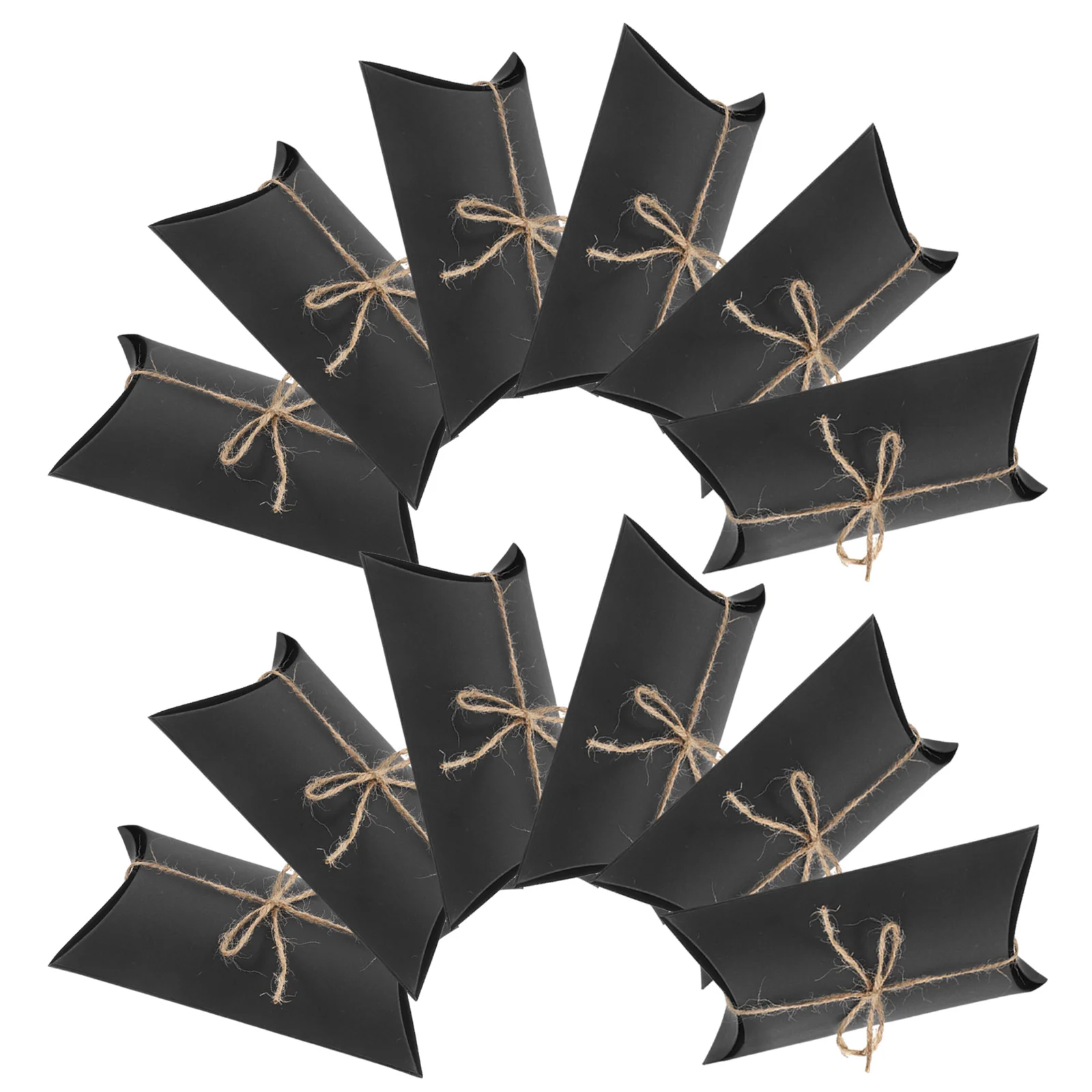 50 Pcs Pillow Boxes Kraft Paper Elegant Design for Wedding Favors Candy Packaging Tiny Boxes Black Silver Card
50 Pcs Pillow Boxes Kraft Paper Elegant Design for Wedding Favors Candy Packaging Tiny Boxes Black Silver Card