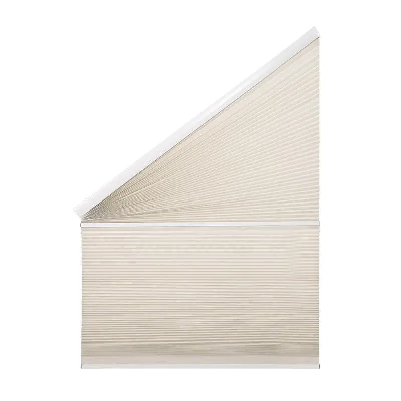 Motorized Electric Irregular Honeycomb Blinds Triangle Cellular Shades for Special Shape Window Blinds
Motorized Electric Irregular Honeycomb Blinds Triangle Cellular Shades for Special Shape Window Blinds