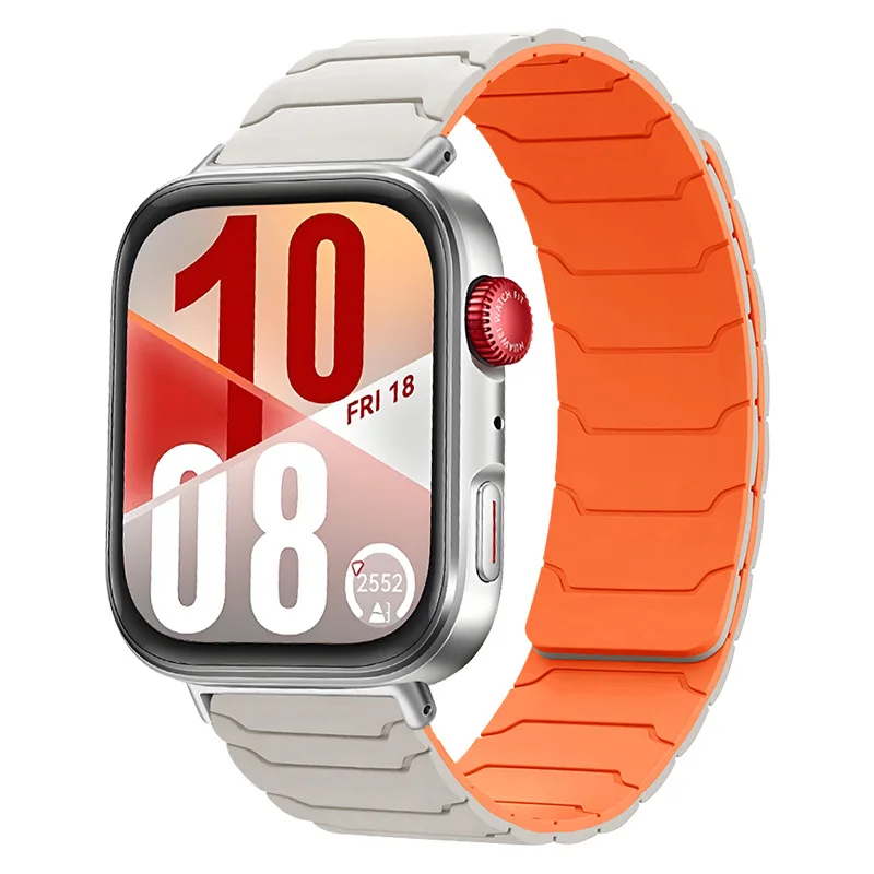 Magnetic Strap For Huawei watch Fit4/Fit3 Silicone Watchband for Huawei watch Fit4 Pro Sport Correa Bracelet Woman Man Belt
Magnetic Strap For Huawei watch Fit4/Fit3 Silicone Watchband for Huawei watch Fit4 Pro Sport Correa Bracelet Woman Man Belt