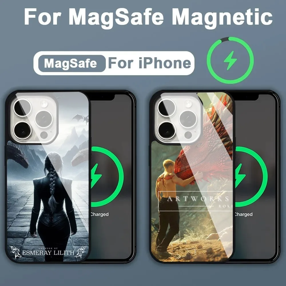 F-Fourth Wing Phone Case For IPhone 15 14 13 Pro Max 11 12 Mini Alex Mirror For Magsafe Wireless Charging Cover
F-Fourth Wing Phone Case For IPhone 15 14 13 Pro Max 11 12 Mini Alex Mirror For Magsafe Wireless Charging Cover