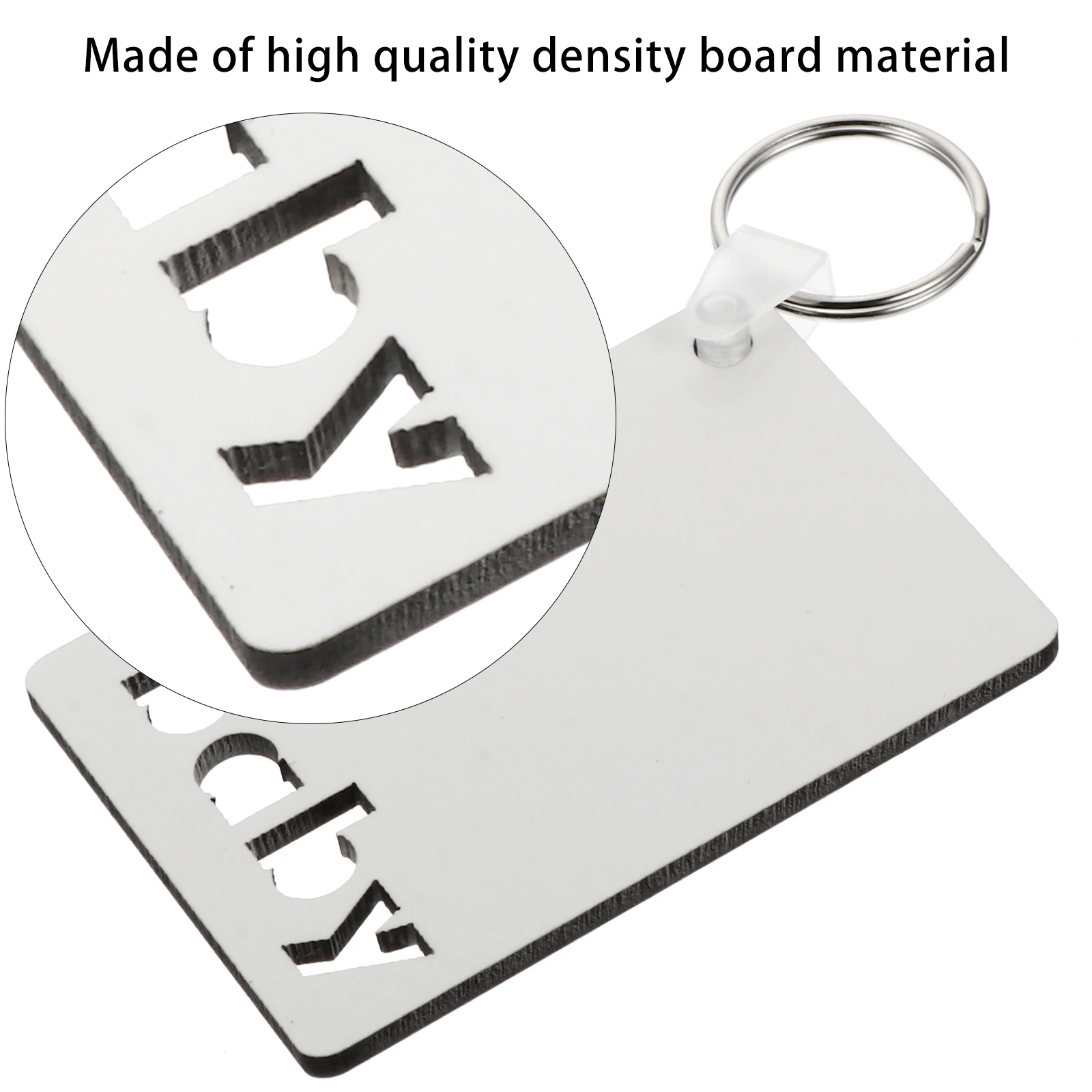 6 Pcs Wooden Keychain DIY Heat Transfer Ring Photo Blank Sublimation Keyring
6 Pcs Wooden Keychain DIY Heat Transfer Ring Photo Blank Sublimation Keyring