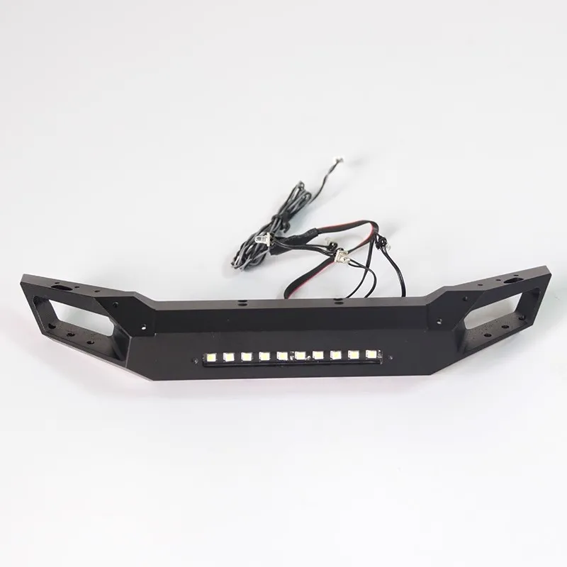 Front Bumper Bar with Led Lights Lamps sets for JDMODEL JDM pick-up Ford Raptor F-150 RC Crawler Car 1:10 scale
Front Bumper Bar with Led Lights Lamps sets for JDMODEL JDM pick-up Ford Raptor F-150 RC Crawler Car 1:10 scale