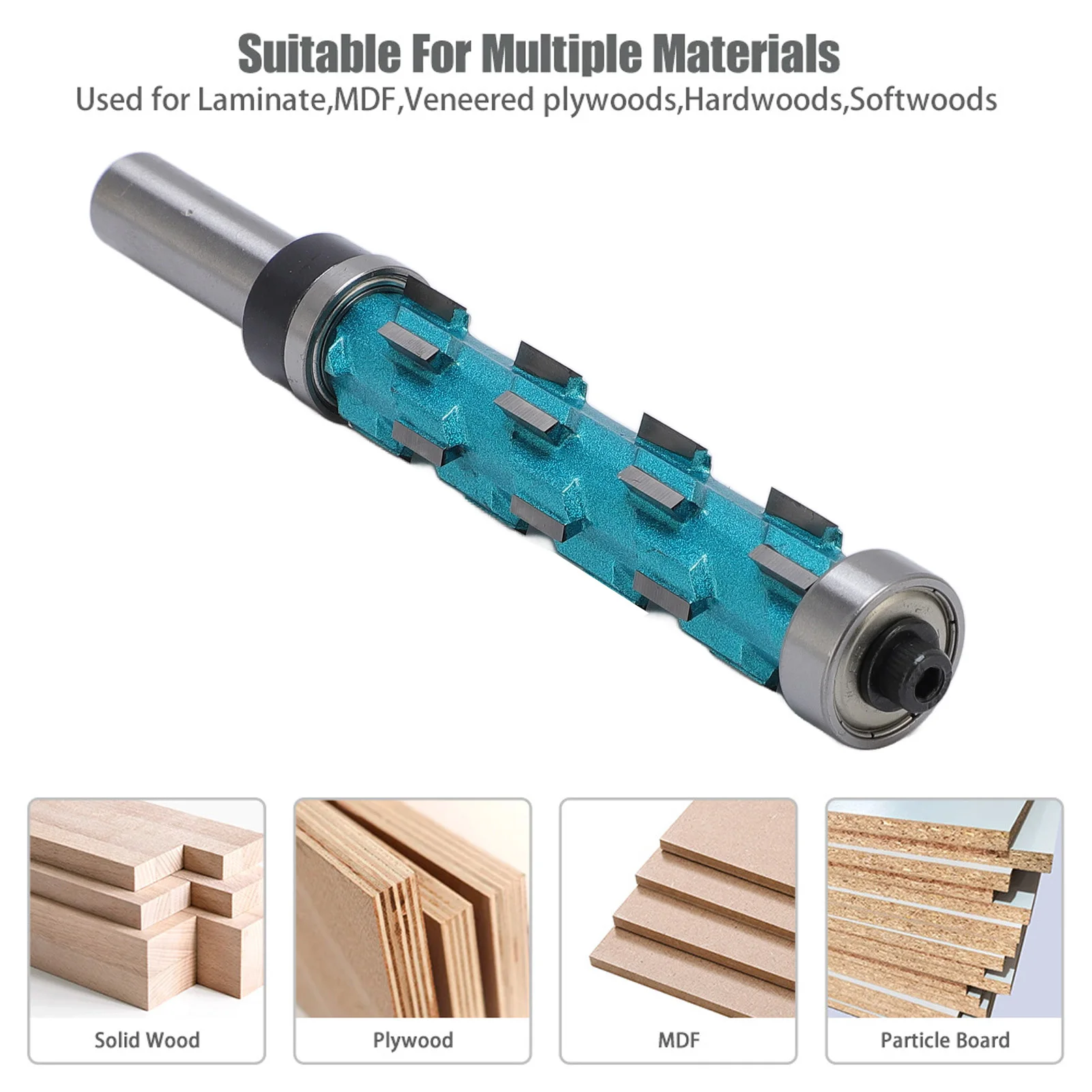 Flush Trim Router Bit Carbide Accurate Non Slip Professional Double Bearing Spiral Trimming Tool for Hobbyists for Woodworking
Flush Trim Router Bit Carbide Accurate Non Slip Professional Double Bearing Spiral Trimming Tool for Hobbyists for Woodworking