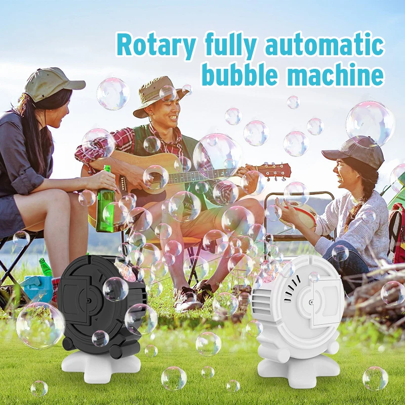 KNYYSECQ 360° Rotating Fully Automatic Bubble Machine Bubble Outdoor Games Parties Holiday Gifts without battery Bubble water
KNYYSECQ 360° Rotating Fully Automatic Bubble Machine Bubble Outdoor Games Parties Holiday Gifts without battery Bubble water