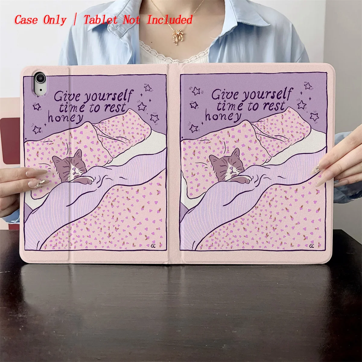 Soft Sleeping Kitty iPad Case for Air 5 10.9 Mini 7 8.3 11th Gen 10.2 Anti-Scratch Auto Wake/Sleep
Soft Sleeping Kitty iPad Case for Air 5 10.9 Mini 7 8.3 11th Gen 10.2 Anti-Scratch Auto Wake/Sleep