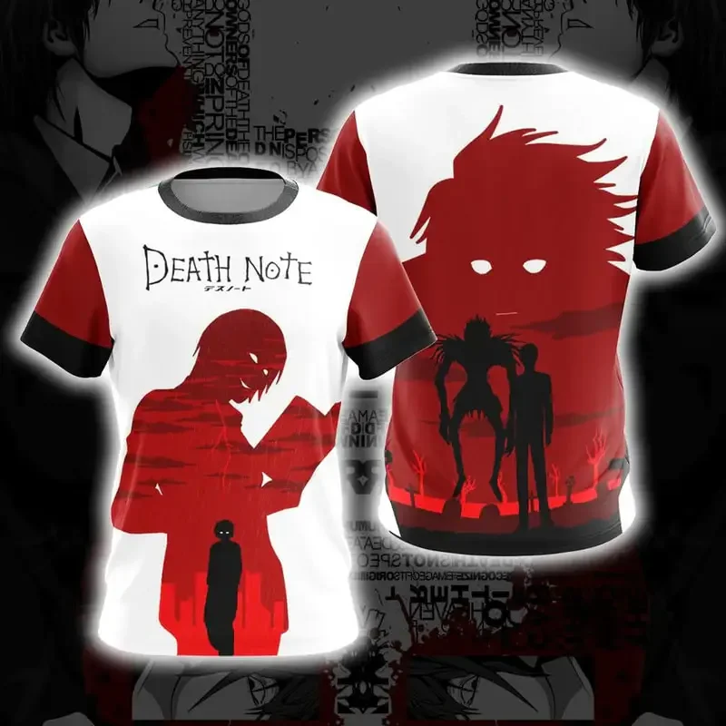 Anime Death Note Yagami Hikari 3D Printed Plus-size Men's and Women's T-shirts Harajuku Street Sports Quick Dry Breathable
Anime Death Note Yagami Hikari 3D Printed Plus-size Men's and Women's T-shirts Harajuku Street Sports Quick Dry Breathable