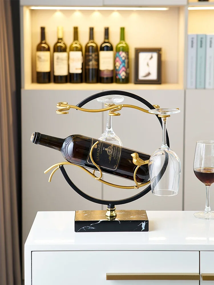 Wine cabinet decorations wine rack ornaments luxury high-end living room creative atmosphere sideboard simple cup rack upside do
Wine cabinet decorations wine rack ornaments luxury high-end living room creative atmosphere sideboard simple cup rack upside do