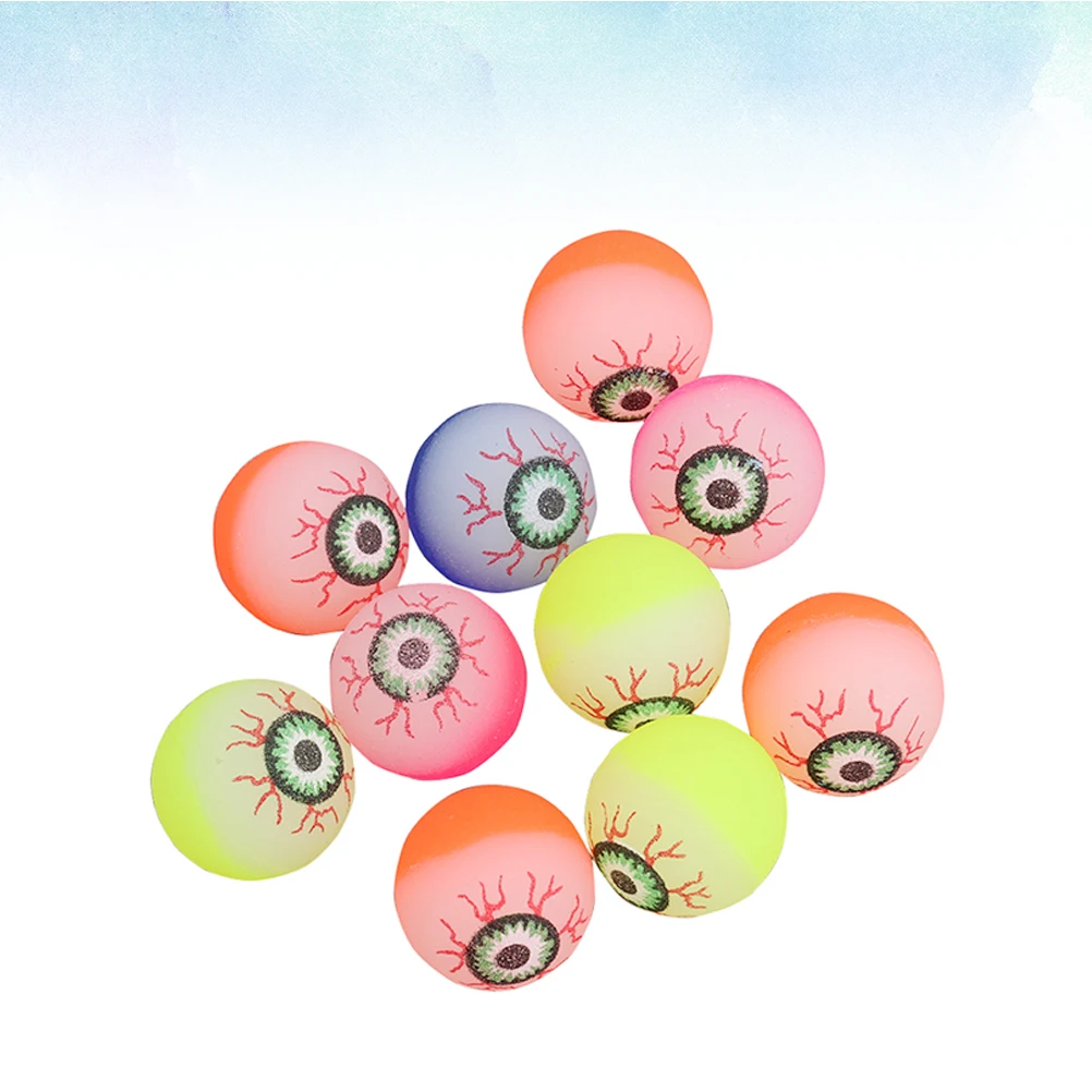 16 Pcs Elastic Eyeball Toys Multicolor Bouncy Balls Kids Games Party Gifts Safe Material Childs bounce eye for games
16 Pcs Elastic Eyeball Toys Multicolor Bouncy Balls Kids Games Party Gifts Safe Material Childs bounce eye for games