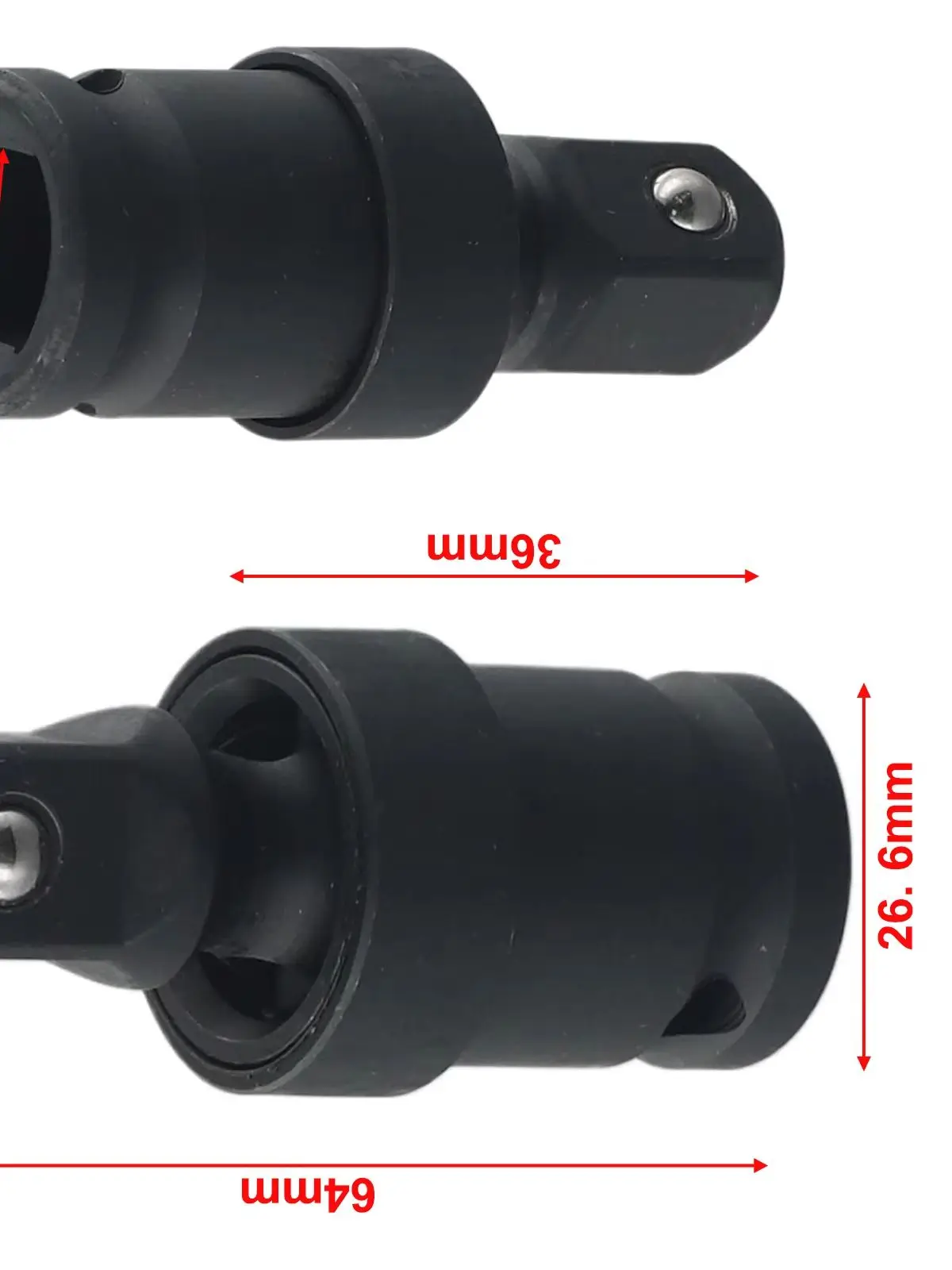 1/2inch Pneumatic Universal Joint 360 Degree Swivel Electric Wrench Socket Adapter Knuckle Joint Air Wobble Socket Adapter
1/2inch Pneumatic Universal Joint 360 Degree Swivel Electric Wrench Socket Adapter Knuckle Joint Air Wobble Socket Adapter