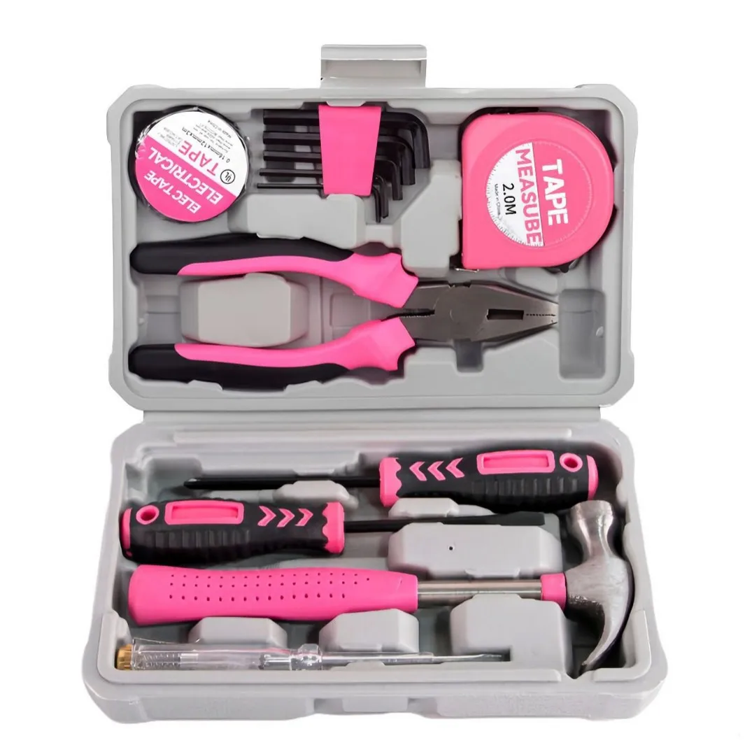 Многофункциональный розовый набор Аппаратный набор инструментов Комбинированный набор инструментов для бытового ремонта
Многофункциональный розовый набор Аппаратный набор инструментов Комбинированный набор инструментов для бытового ремонта