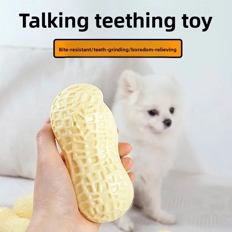 2026 New Tough Peanut Shaped Dog Toy, Interactive Squeaky Teeth Care Toy
2026 New Tough Peanut Shaped Dog Toy, Interactive Squeaky Teeth Care Toy