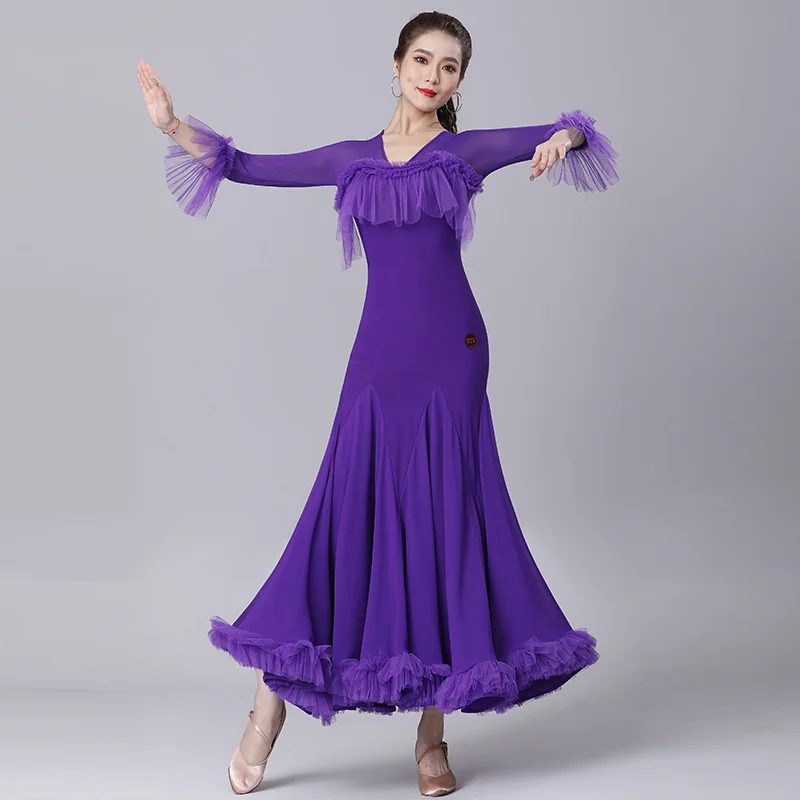 2023 New Ballroom Waltz Modern Dance Dress Ballroom Dance Competition Dresses Standard Ballroom Dancing Clothes Tango Dress
2023 New Ballroom Waltz Modern Dance Dress Ballroom Dance Competition Dresses Standard Ballroom Dancing Clothes Tango Dress