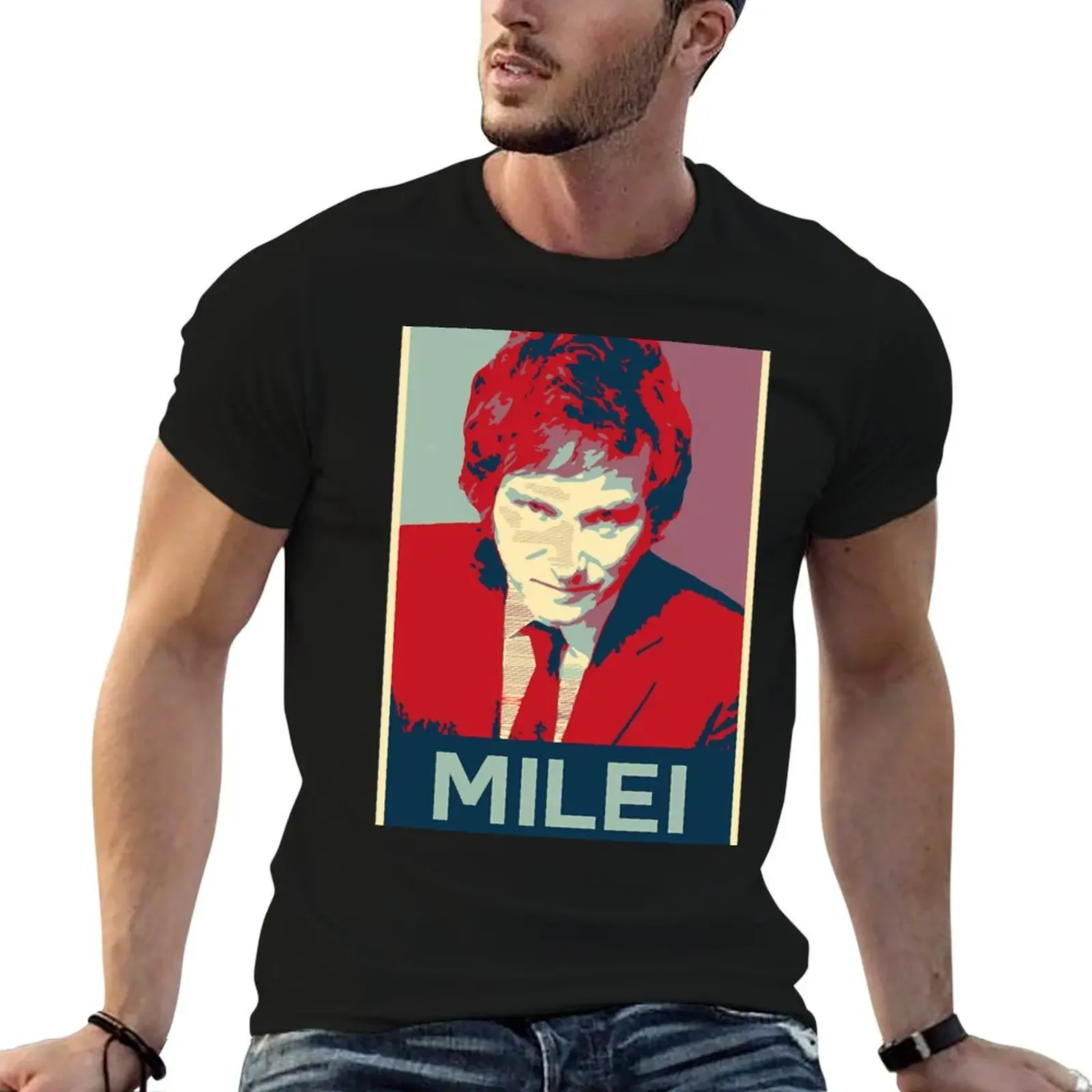 Javier Milei Design T-Shirt Louboutins anime shirt graphic t shirts black t shirts for men
Javier Milei Design T-Shirt Louboutins anime shirt graphic t shirts black t shirts for men