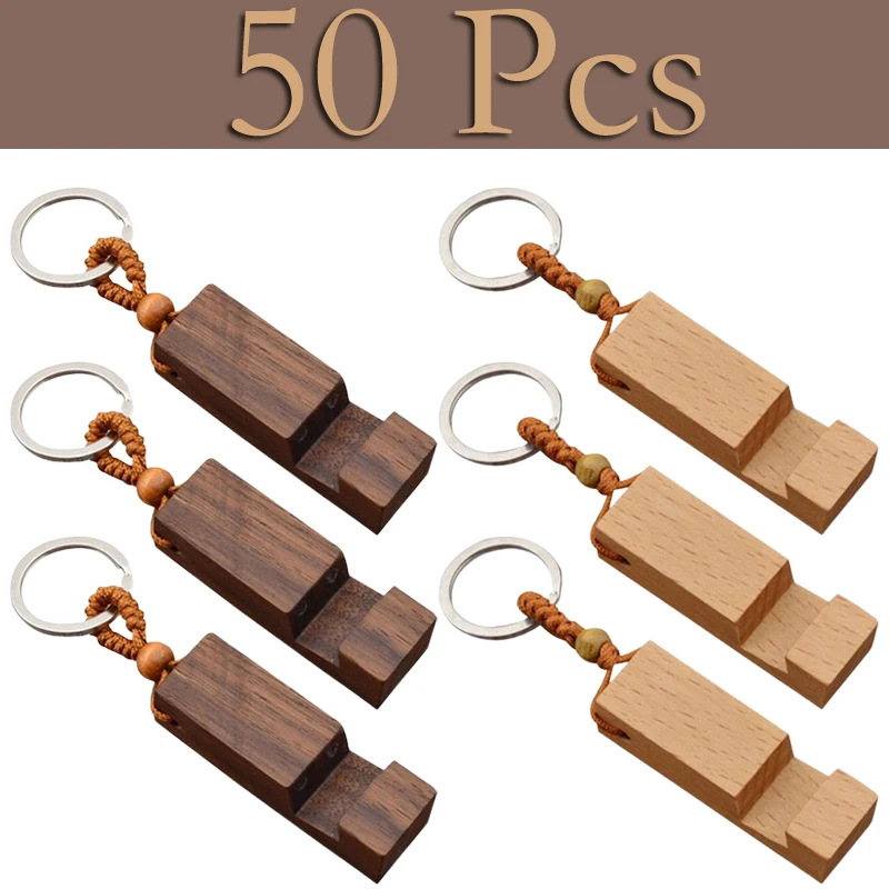 50Pcs Mobile Phone Holder Keychain Portable Small Wooden Key Chain Mini Portable Carry-on Keyring
50Pcs Mobile Phone Holder Keychain Portable Small Wooden Key Chain Mini Portable Carry-on Keyring