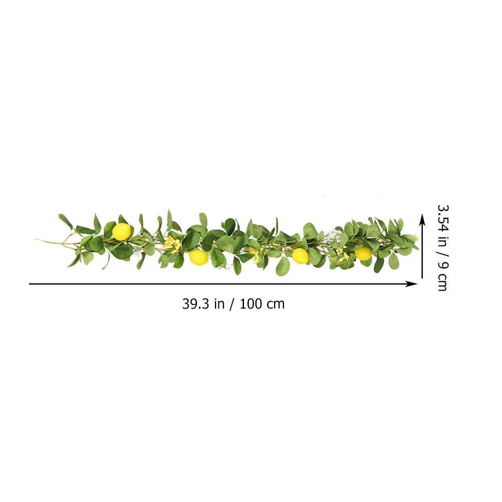 Artificial Lemon Garland Summer Decor Practical Long Use Realistic Design Home Scene Banquet Holiday Indoor Outdoor
Artificial Lemon Garland Summer Decor Practical Long Use Realistic Design Home Scene Banquet Holiday Indoor Outdoor