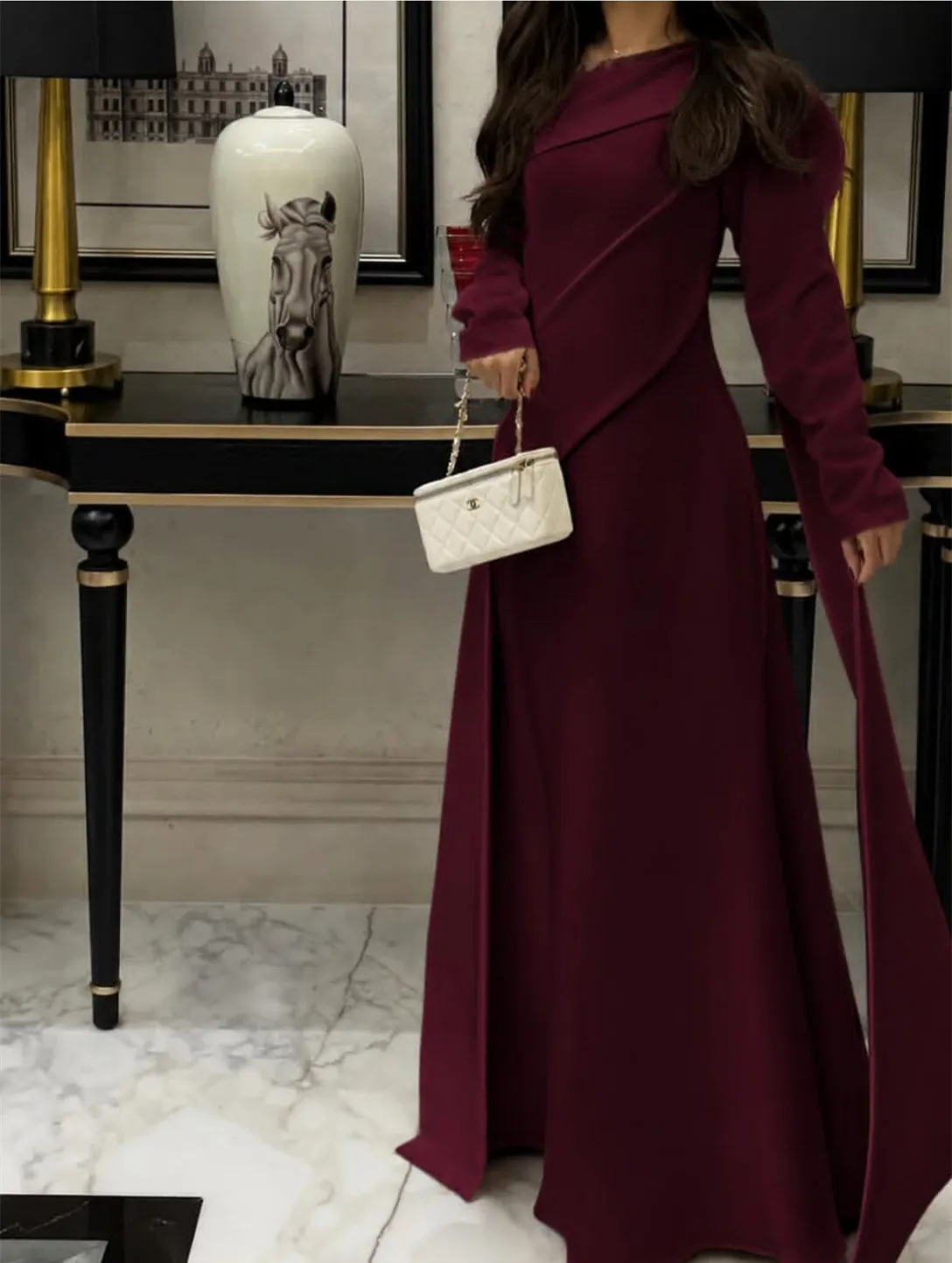 Customized Long Green Chiffon Evening Dresses A-Line Off Shoulder فساتين سهرة Floor Length Prom Dress for Women
Customized Long Green Chiffon Evening Dresses A-Line Off Shoulder فساتين سهرة Floor Length Prom Dress for Women