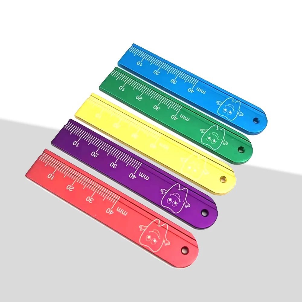 1pcs Dental Span Measure Scale Endo Ruler High Precision Aluminium Endodontic Finger Ruler Dentist Tool
1pcs Dental Span Measure Scale Endo Ruler High Precision Aluminium Endodontic Finger Ruler Dentist Tool