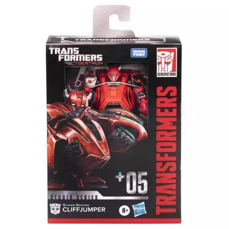 Фигурки-трансформеры Takara Tomy Hasbro, фигурки из серии WFC V GE05 Cliffjumper, игрушечные трансформеры, коллекционные игрушки
Фигурки-трансформеры Takara Tomy Hasbro, фигурки из серии WFC V GE05 Cliffjumper, игрушечные трансформеры, коллекционные игрушки