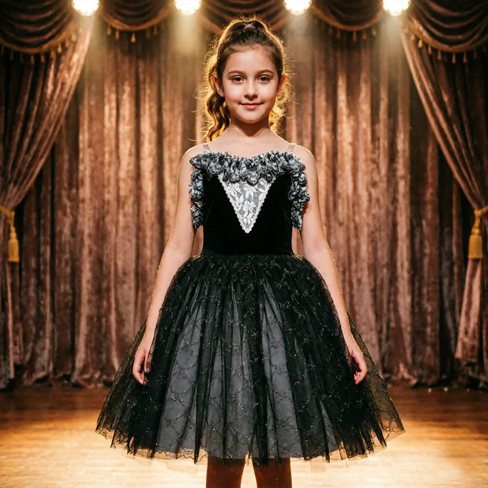 High Quality Black Romantic Long Ballet Dress Professional Dance Costume & Skirt Dance Competition for Girls and Women
High Quality Black Romantic Long Ballet Dress Professional Dance Costume & Skirt Dance Competition for Girls and Women