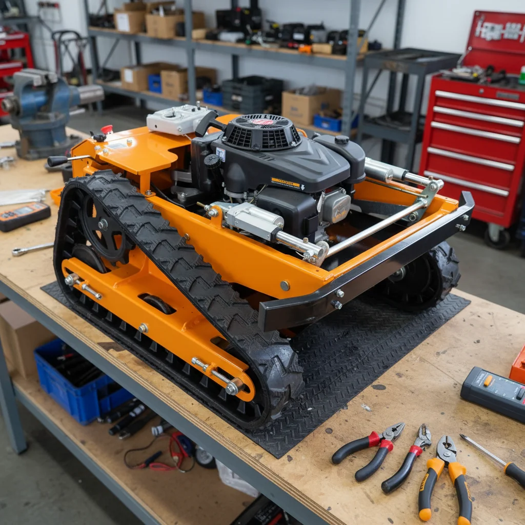 Customize Cordless RC Crawler Mower Adjustable Cutting Height for Garden Commercial Area
Customize Cordless RC Crawler Mower Adjustable Cutting Height for Garden Commercial Area