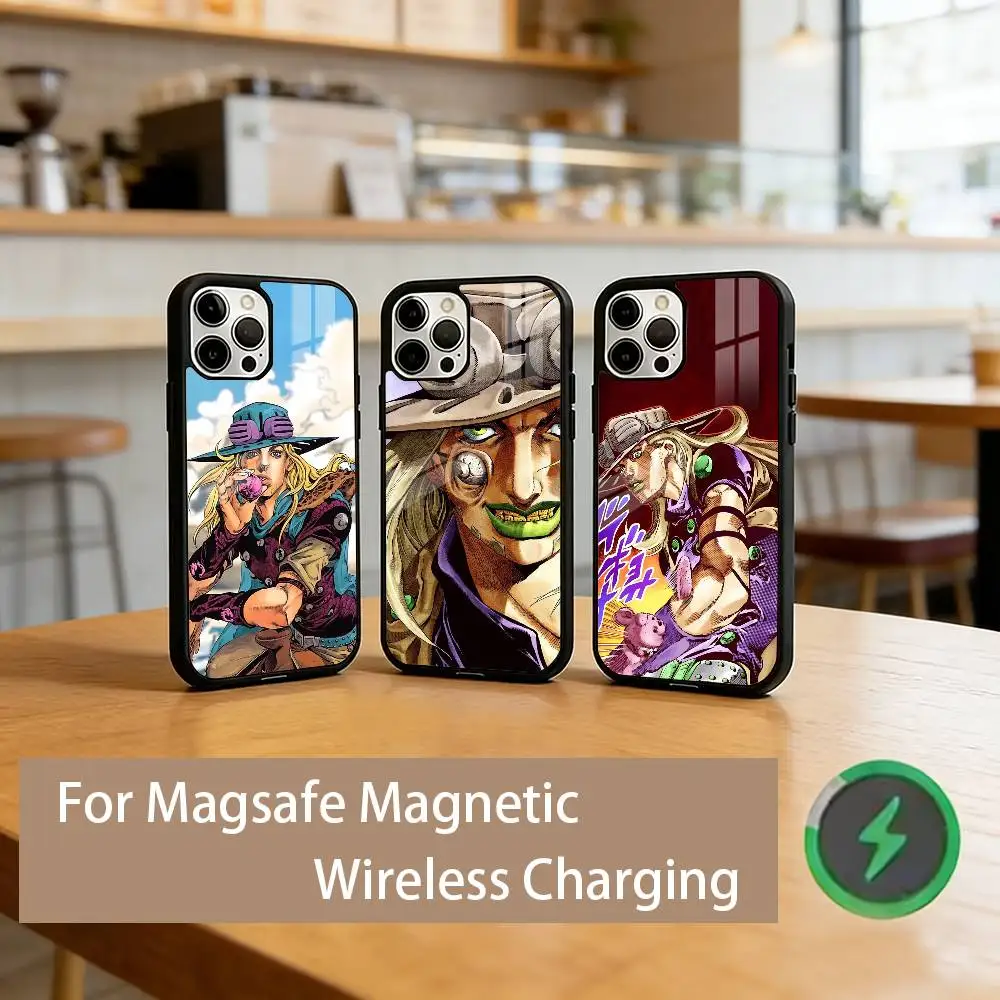 J-JOJO G-Gyro Z-Zeppeli Phone Case Magnetic with Magsafe Wireless Charging For iPhone17,16,15,14,13,12,11 Plus,Pro
J-JOJO G-Gyro Z-Zeppeli Phone Case Magnetic with Magsafe Wireless Charging For iPhone17,16,15,14,13,12,11 Plus,Pro