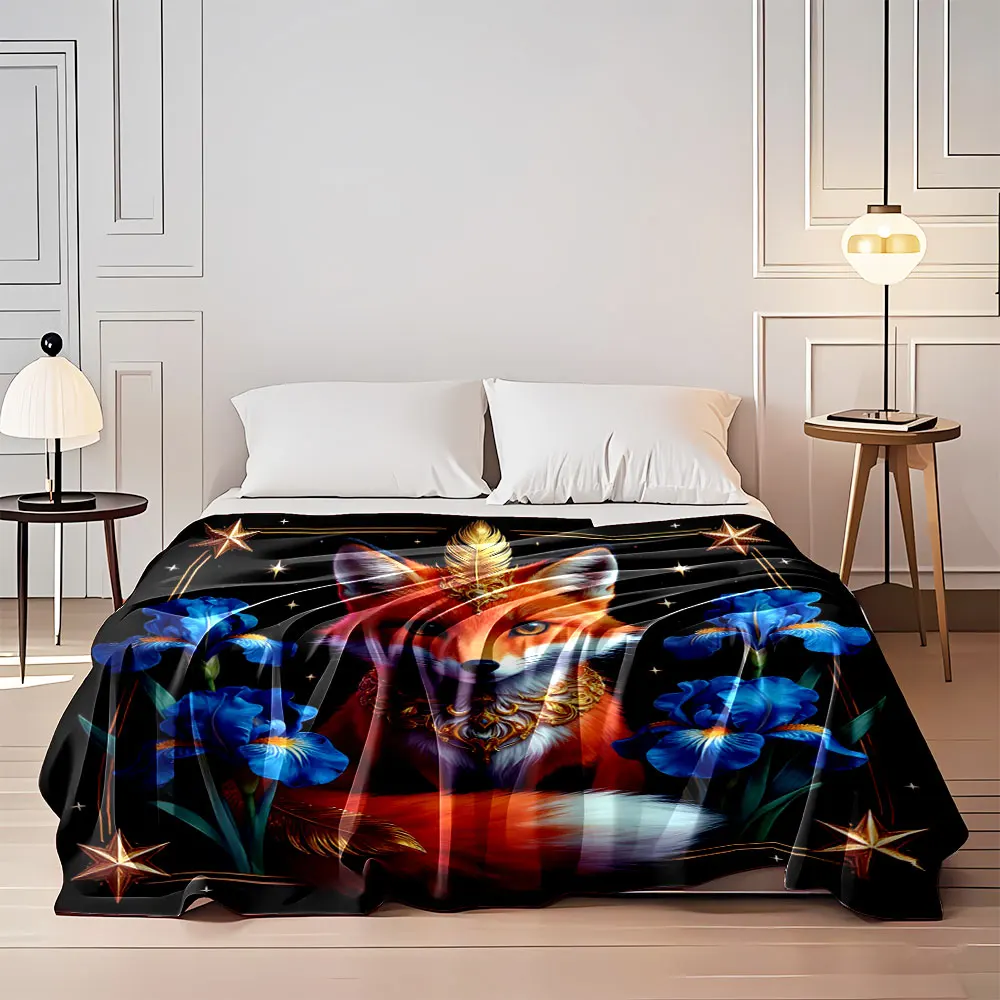 Flowers and Animals on A Black Background Print Warm Comfortable Blanket Home Travel Camping for Adults and Kids Luxury Gifts
Flowers and Animals on A Black Background Print Warm Comfortable Blanket Home Travel Camping for Adults and Kids Luxury Gifts