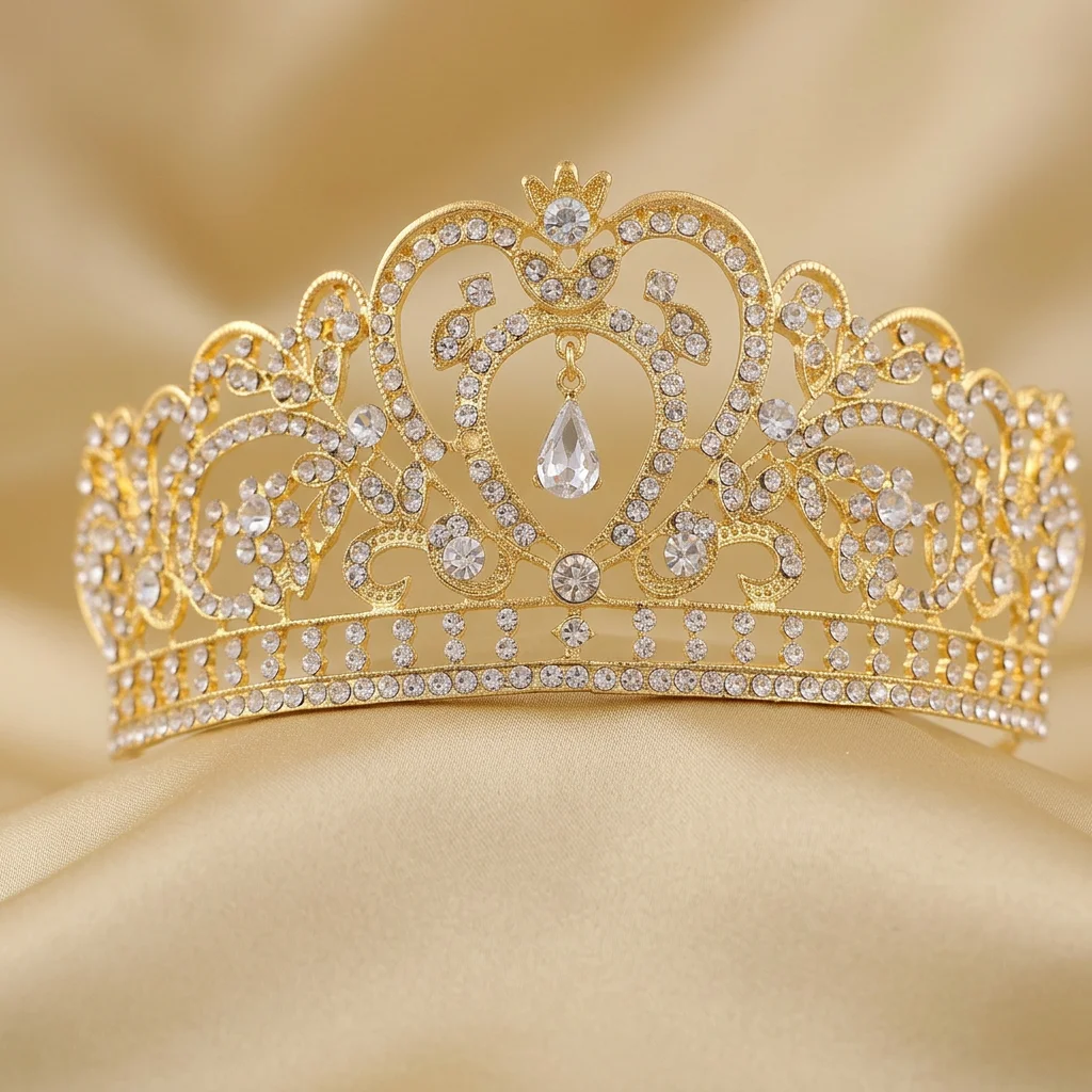 Alloy Rhinestone Crown Hair Accessory For Birthday Wedding Party Queen Bride
Alloy Rhinestone Crown Hair Accessory For Birthday Wedding Party Queen Bride
