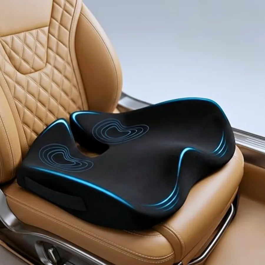 Car Seat Cushion for Long Driving X Large Memory Foam Seat Cushion for Sciatica Tailbone Pain Relief Orthopedic Coccyx Cushion
Car Seat Cushion for Long Driving X Large Memory Foam Seat Cushion for Sciatica Tailbone Pain Relief Orthopedic Coccyx Cushion