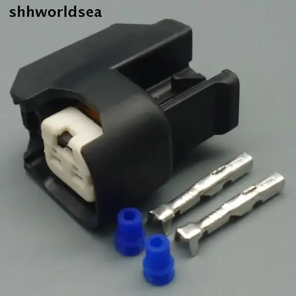 Shhworldsea 2-контактный 2,2 мм автомобильный водонепроницаемый разъем, автоматический электрический провод, разъем, автомобильная вилка топливной форсунки
Shhworldsea 2-контактный 2,2 мм автомобильный водонепроницаемый разъем, автоматический электрический провод, разъем, автомобильная вилка топливной форсунки