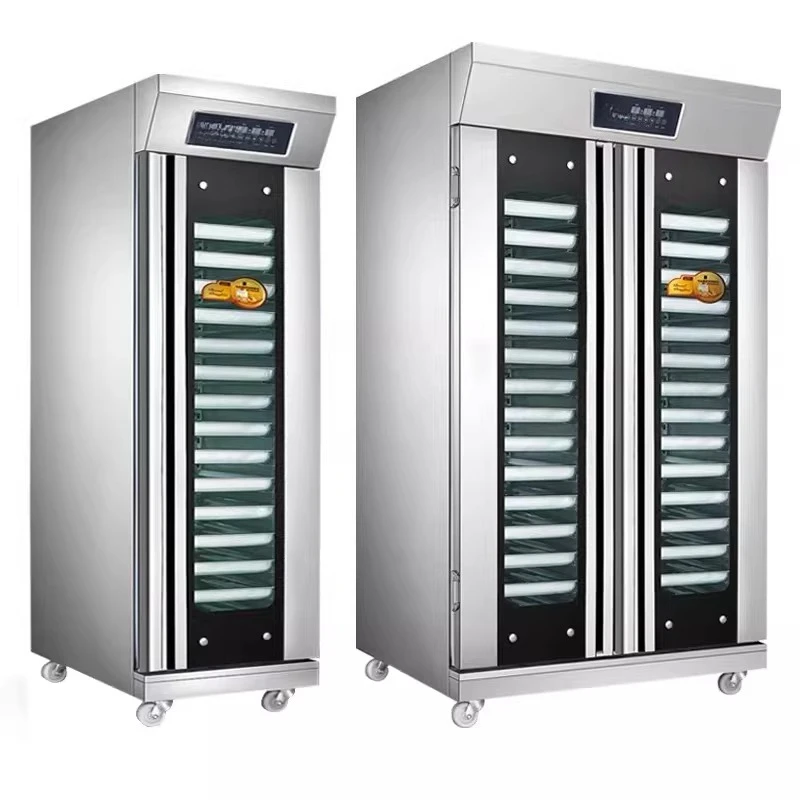 Commercial intelligent spray automatic water inlet stainless steel buns steamed bread fermentation cabinet
Commercial intelligent spray automatic water inlet stainless steel buns steamed bread fermentation cabinet