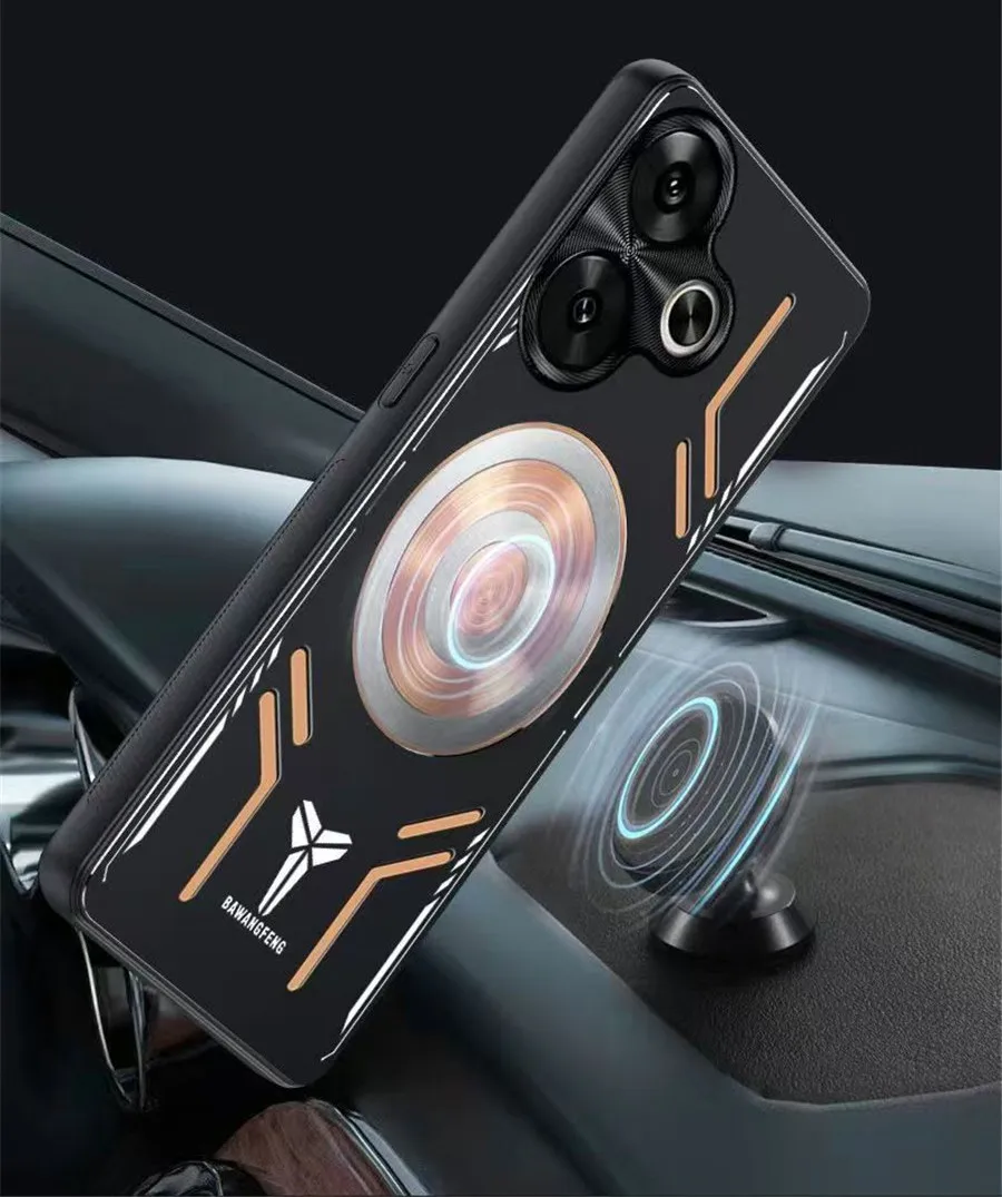 For POCO X8 Pro Metal Heat Dissipation Phone Case Cooling Orichalcum Aluminum Shockproof Cover For POCO X8 Pro
For POCO X8 Pro Metal Heat Dissipation Phone Case Cooling Orichalcum Aluminum Shockproof Cover For POCO X8 Pro