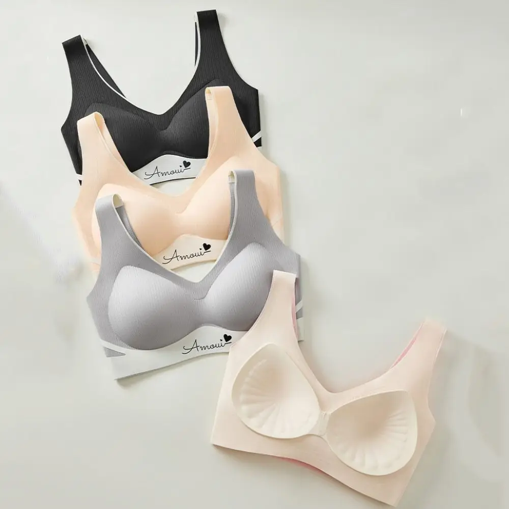 Push Up Wireless Deep V Bras Close-fitting Shockproof Underwear for Women Color Blocking Lingerie Seamless Brassiere Ladies
Push Up Wireless Deep V Bras Close-fitting Shockproof Underwear for Women Color Blocking Lingerie Seamless Brassiere Ladies