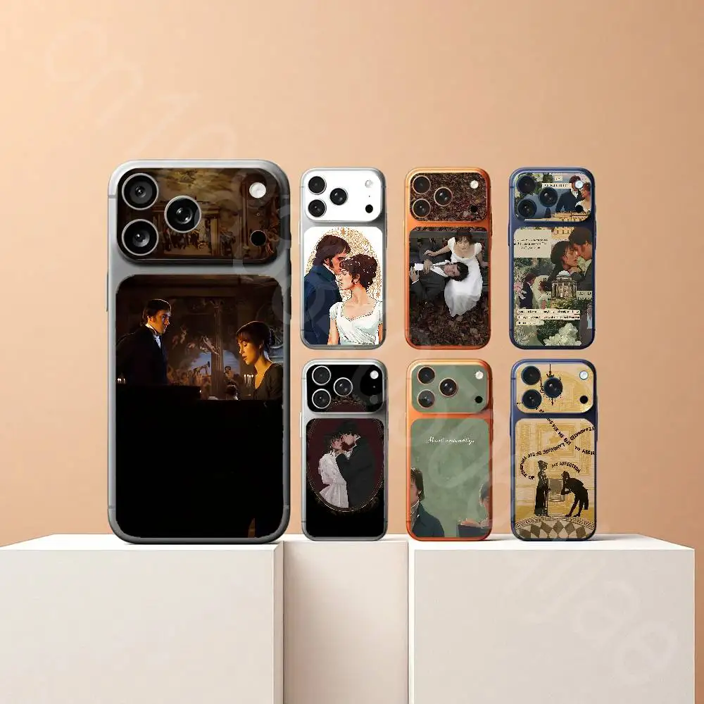 E-Elizabeth and D-Darcy For iPhone 17Pro or 17ProMax Battry Back Cover with Camera Decal Skin Rear Protective Sticker Film