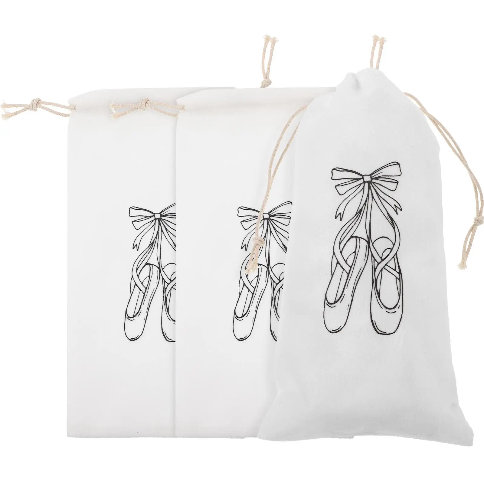3 Pcs Ballet Shoes Bag for Girls Women Dance Shoe Storage Bags Drawstring Flannel Carrier Lightweight Easy Clean
3 Pcs Ballet Shoes Bag for Girls Women Dance Shoe Storage Bags Drawstring Flannel Carrier Lightweight Easy Clean