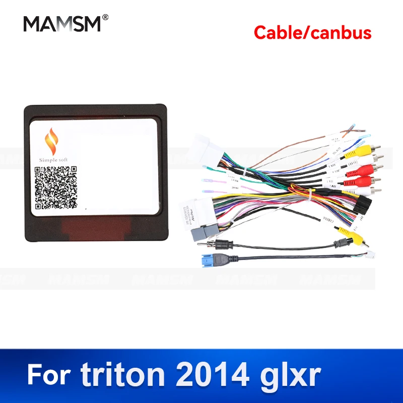 Жгут проводов питания MAMSM CANBUS Box для triton 2014, glxr
Жгут проводов питания MAMSM CANBUS Box для triton 2014, glxr