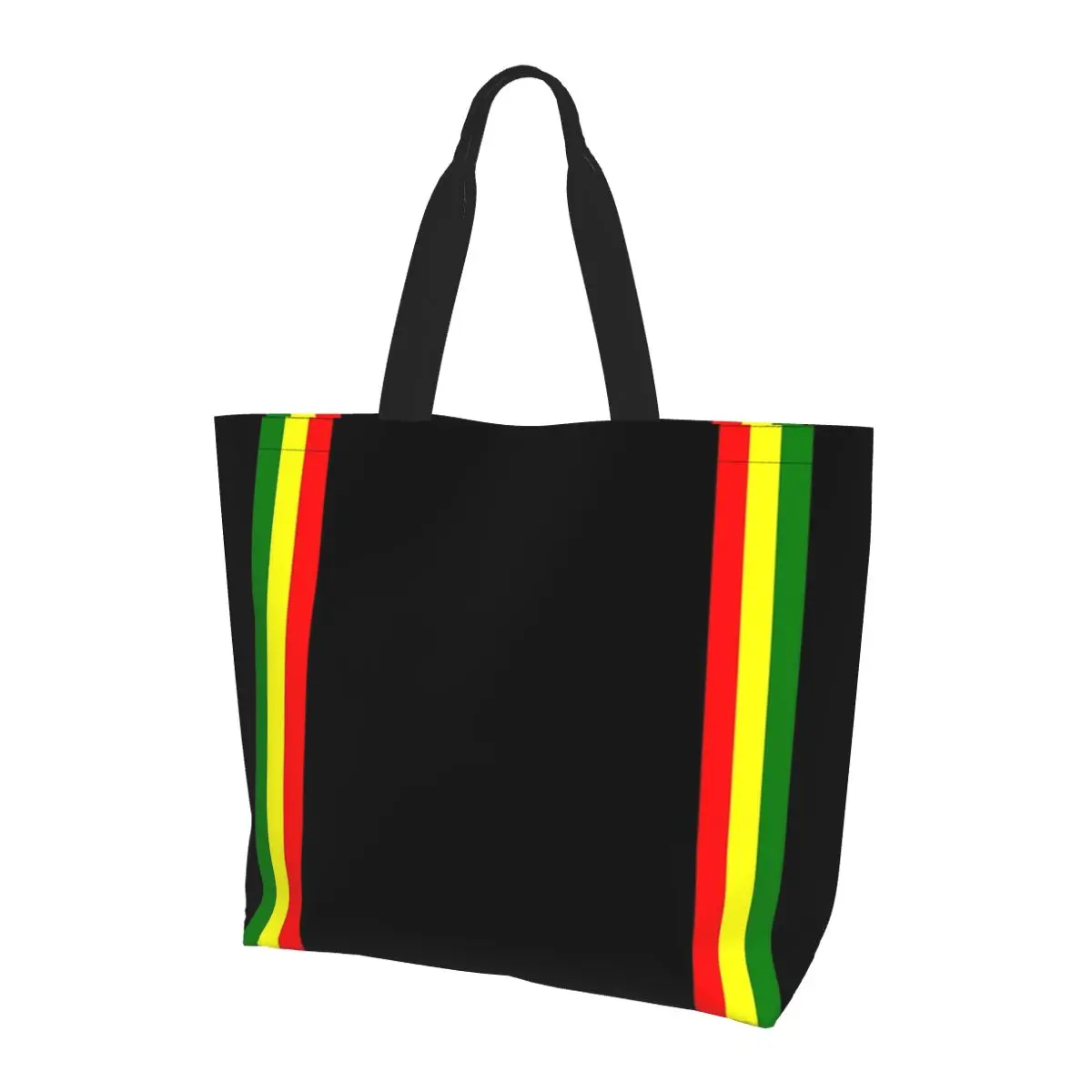 Rasta Stripe Rasta Color Pattern Shopping Tote Bag Canvas Large Capacity Shoulder Bags Shopper Grocery Handbag for Women
Rasta Stripe Rasta Color Pattern Shopping Tote Bag Canvas Large Capacity Shoulder Bags Shopper Grocery Handbag for Women