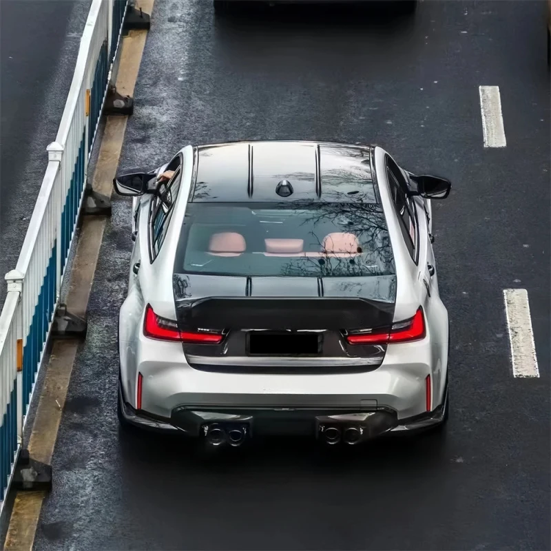 Dry Carbon Fiber Trunk Lid with Spoiler, CSL Style, Fits M3/3 Series G20/G28 | Upgrade & Modification
Dry Carbon Fiber Trunk Lid with Spoiler, CSL Style, Fits M3/3 Series G20/G28 | Upgrade & Modification