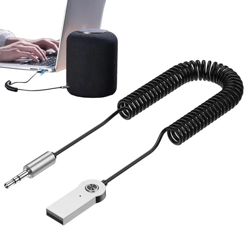 Беспроводной USB-адаптер, звуковой музыкальный аудиоприемник, встроенный микрофон, беспроводной адаптер к разъему 3,5 мм, автомобильный аудиоприемник для музыки
Беспроводной USB-адаптер, звуковой музыкальный аудиоприемник, встроенный микрофон, беспроводной адаптер к разъему 3,5 мм, автомобильный аудиоприемник для музыки