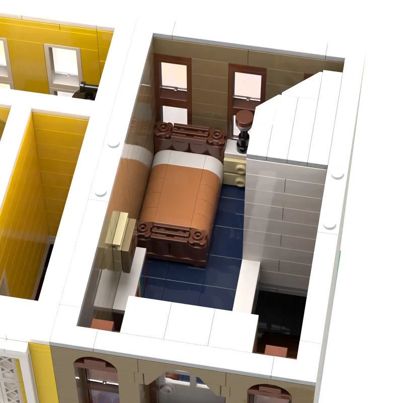 Street View Moc Building Blocks Modular Bar and Apartment Model Technology Brick DIY Assembly Construction Holiday Toy Gifts
Street View Moc Building Blocks Modular Bar and Apartment Model Technology Brick DIY Assembly Construction Holiday Toy Gifts