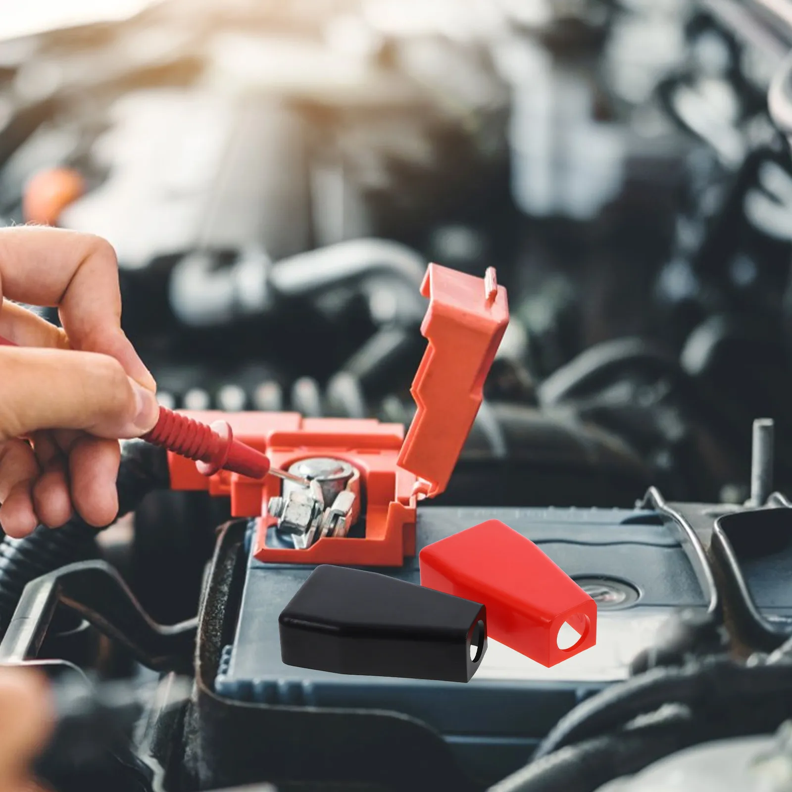 2Pcs Sturdy Plastic Battery Terminal Protector Covers for Car Truck Boat Batteries Dust Proof Easy Install Top Post Caps Cable
2Pcs Sturdy Plastic Battery Terminal Protector Covers for Car Truck Boat Batteries Dust Proof Easy Install Top Post Caps Cable